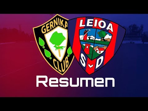 Resumen del SD Gernika Club - SD Leioa (2-2)