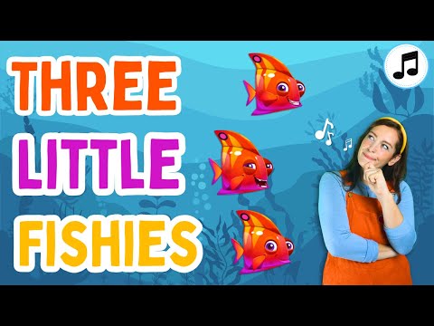 Three Little Fishies 🐟🐡🐠 | Kids Songs & Nursery Rhymes