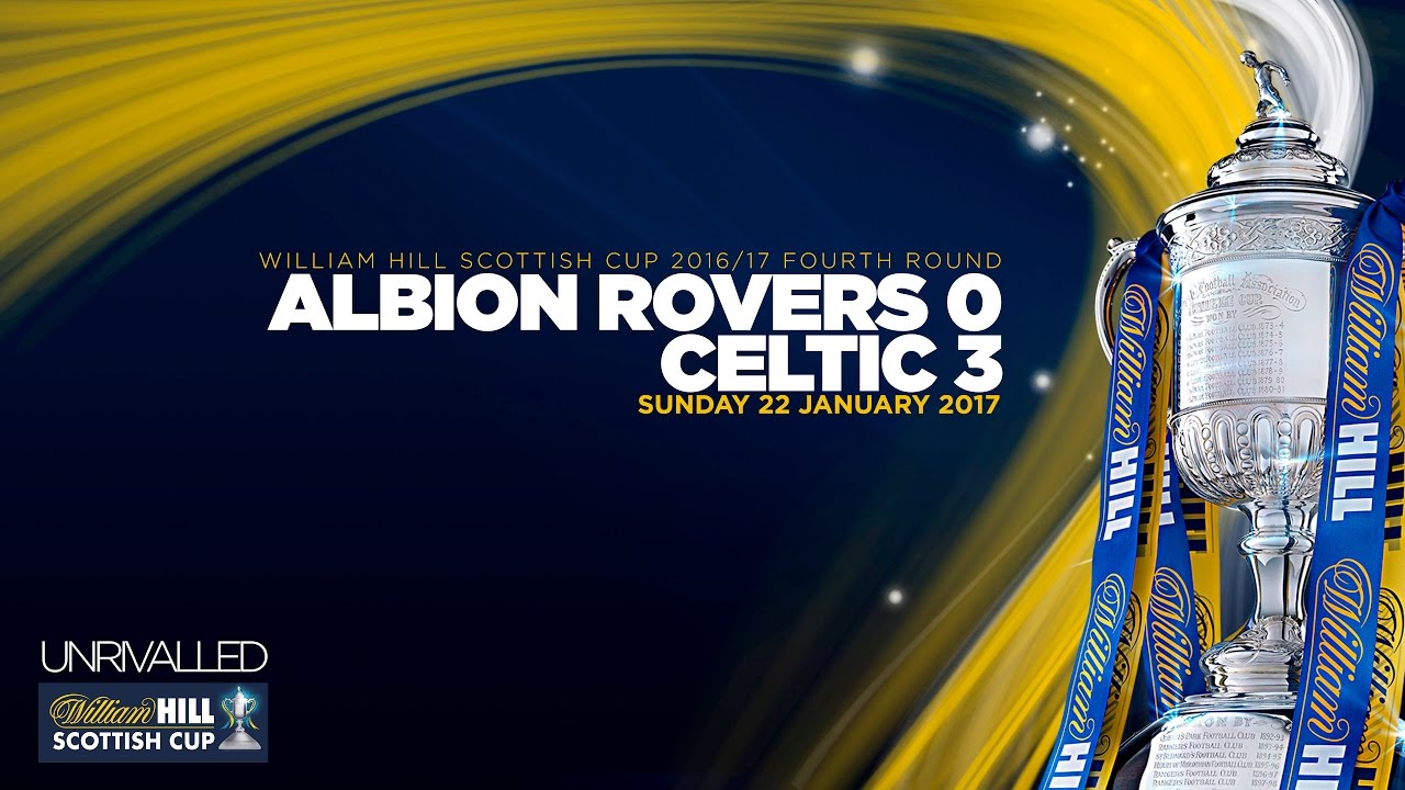 FC Albion Rovers Coatbridge 0-3 FC Celtic Glascow