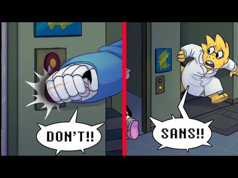 Over The Void Part 1 (Undertale Comic Dub)
