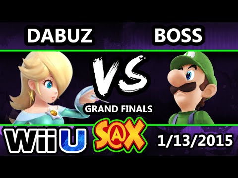 S@X - PL Xfire | Dabuz (Rosalina) Vs. WS | Boss (Luigi) SSB4 Grand Finals - Smash 4