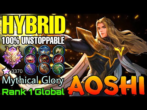 3,300+ MG! Unstoppable Lancelot Hybrid Build - Top 1 Mythical Glory by Aoshi by Still Learning - ML