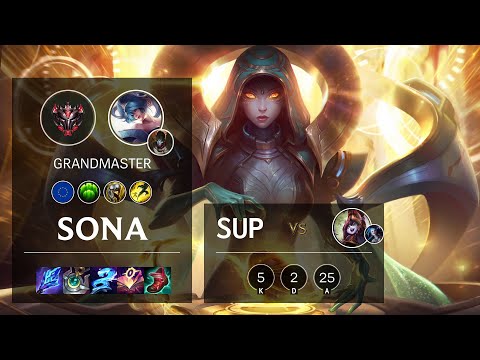 Sona Support vs Lulu - EUW Grandmaster Patch 11.3