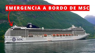 🔴 Noticias de cruceros: Incendio en el MSC Orchestra Cancela Nuevos Embarques