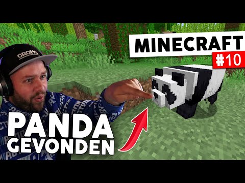 I came across a PANDA in the JUNGLE!  (Minecraft Survival #10)