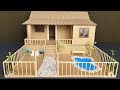 How To Make Beautiful Cardboard House 골판지의 수제 윌라 판지 DIY