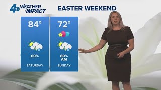 Download lagu New Orleans Weather Impact 10pm: Scattered rain and storms Easter weekend mp3