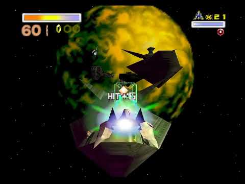 Star Fox 64 Area 6 [837 Hit] (TAS) 2023 [Obsoleted]