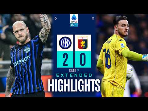 INTER-GENOA 2-0 | EXTENDED HIGHLIGHTS | SERIE A 2025/26