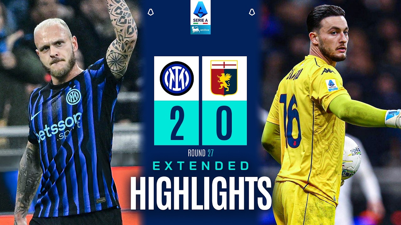INTER-GENOA 2-0 | EXTENDED HIGHLIGHTS | SERIE A 2025/26