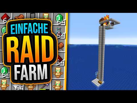 EINFACHE 1.21 RAID FARM (Tutorial) ✨ Minecraft 1.21 ✨ ErikOnHisPeriod