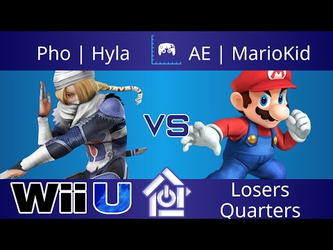NaCl 5/6/17 - Pho | Hyla (Sheik) vs AE | MarioKid (Mario) - Smash 4 Losers Quarters