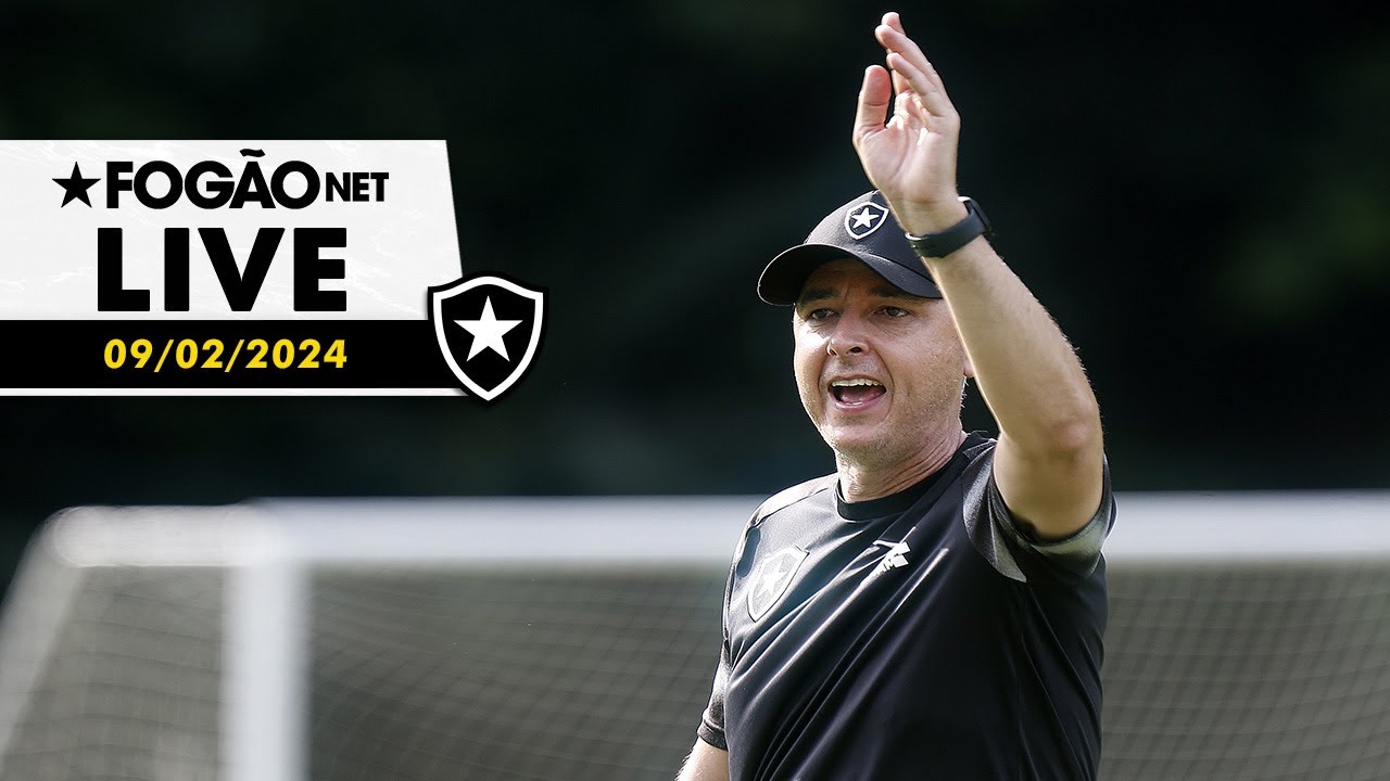 LIVE | Botafogo vive última parada antes da Libertadores; hora da evolução
