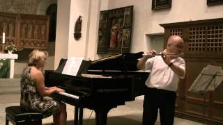 Richard R. Bennett, Siesta from Summermusic for flute and piano