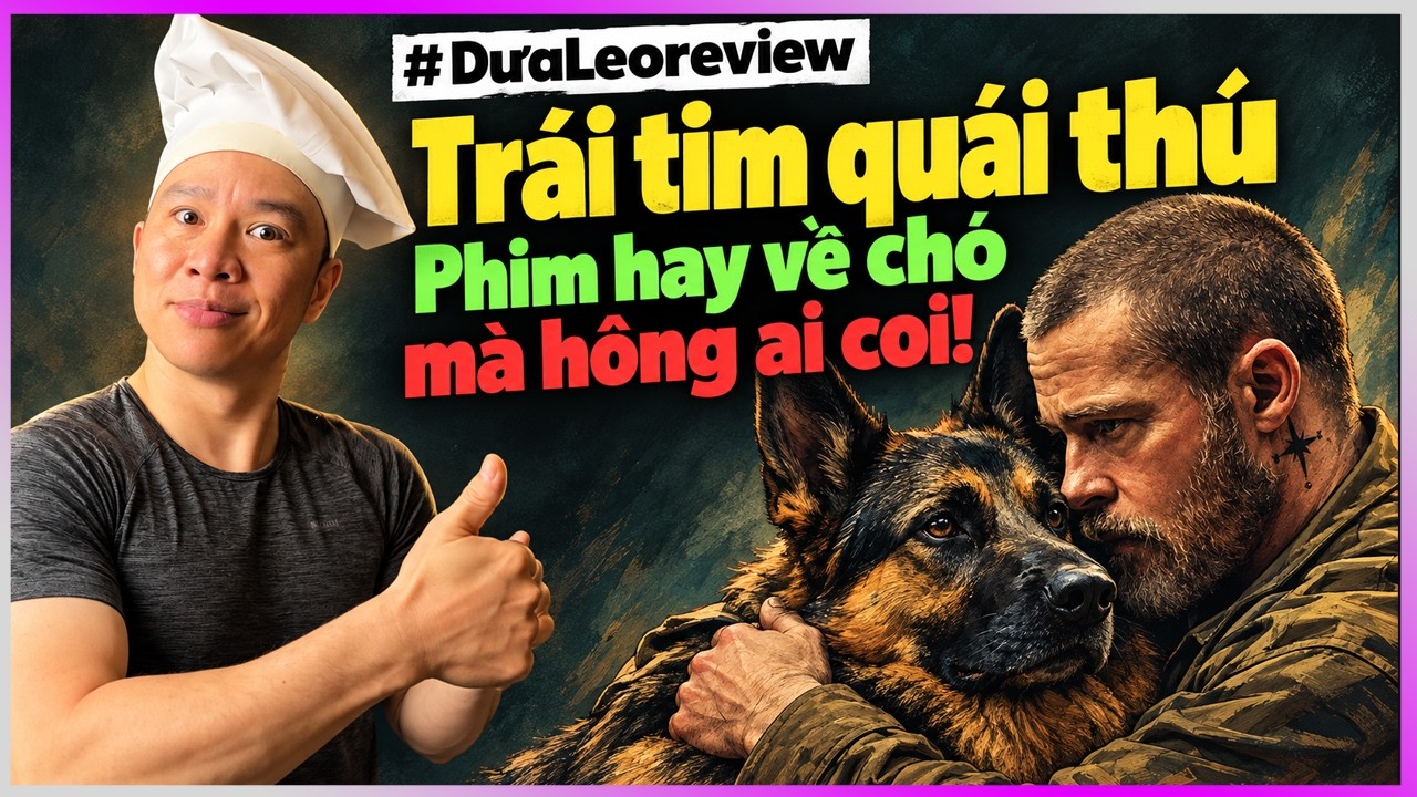 #DưaLeoreview Trái tim quái thú phim hay về chó mà hông ai coi!