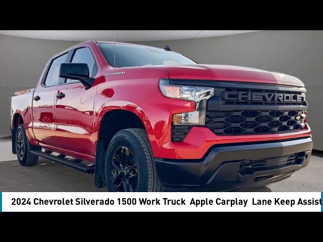 2024 Chevrolet Silverado 1500 Work Truck | Apple Carplay in Cars & Trucks in Saskatoon