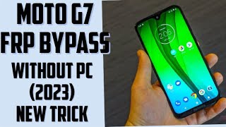 Moto g 7 frp bypass (without pc)|| all Motorola frp bypass
