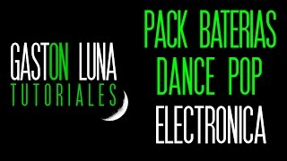 Pack de Loops de Baterias para producir Dance Pop Electronica o Remixar