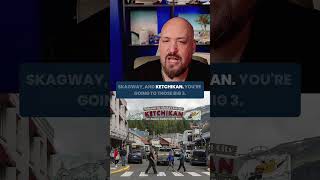 Visit Alaska's Big Three On This Cruise! #shorts #cruiseship #alaskacruise #alaska