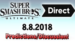 Super Smash Bros. Ultimate Direct - My Predictions and Thoughts! - Smash Run, Newcomers & More!