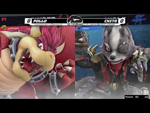 Quarantainment 33 Winners R3 - Pollo (Bowser) Vs. Chito (Wolf) Smash Ultimate - SSBU