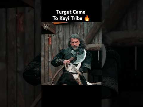 Turgut Came To Kayi Tribe🔥| Ghazi Meets Turgut🪓| Turgut Is Back In Kayi Tribe👊🏻#kurlusosman #turgut