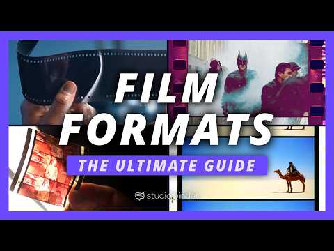 Film Formats Explained — A Guide for Filmmakers & Film Fans