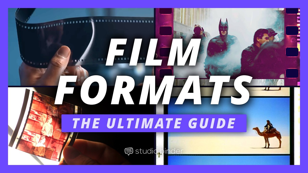 Film Formats Explained — A Guide for Filmmakers & Film Fans
