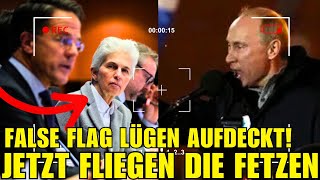 Es wird KRANK: False Flag + Stegners Geheim-Kampagne & Strack-Zimmermann bei Maischberger!
