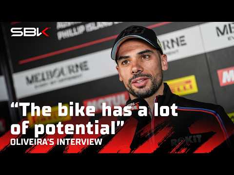 Miguel Oliveira's targets ahead of his first WorldSBK race 🗣️ | 2026 #AustralianWorldSBK r🇦🇺