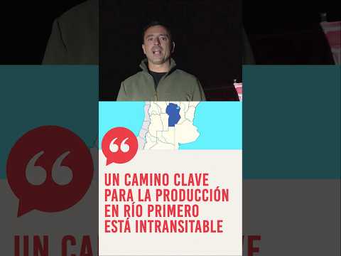 Un camino clave para la producción en Río primero está intransitable