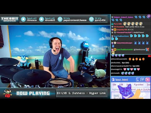 EX-LYD & Sunnexo - Hyper Link (The8BitDrummer cover)