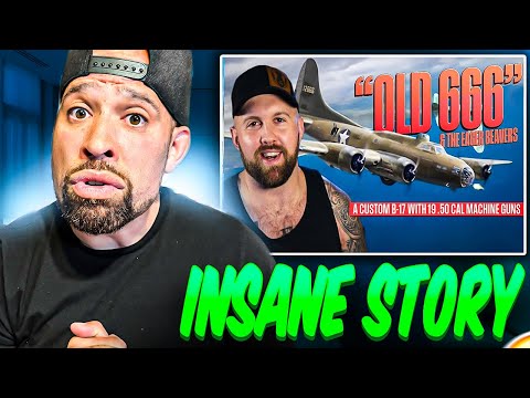 The Infamous Eager Beavers & Their Custom B17 Bomber - Old 666! This story is INSANE...