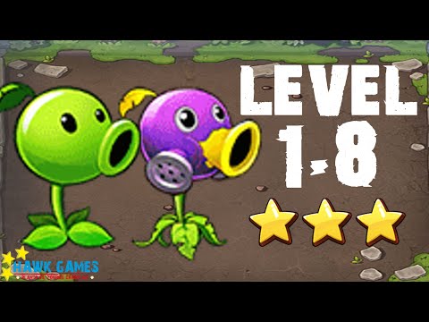 Plants vs. Zombies 3 China - Level 1-8 [4K 60FPS]