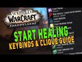 My Healer Keybinds & Macros | Mouseover Healing & Clique Addon Guide - Shadowlands 9.1.5 WoW