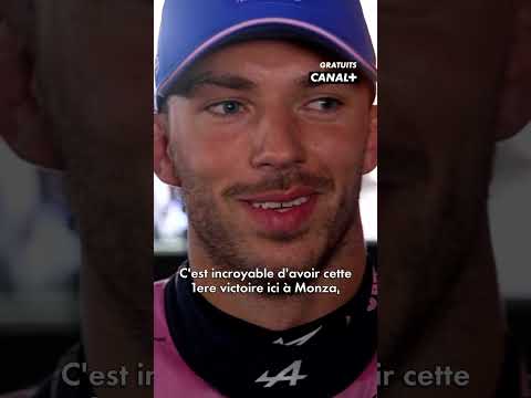 GASLY EN POLE 🤯 #F1 #ItalianGP