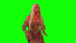 Beyoncé surprised at the Grammys green screen