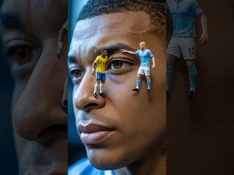 Mbappe eyes irritating neymar & Haaland funny #messi #ronaldo #cr7 #neymar #viralreel