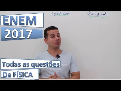 Enem 2017 - Todas as questões de Física