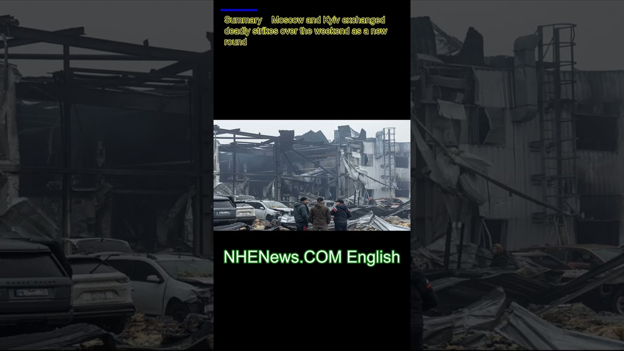 Ukraine-Russia war latestand Moscow and Kyiv trade deadly strikes ahead of US