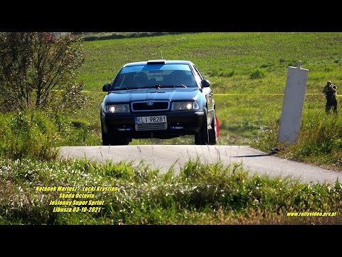 Natanek Mariusz /  Łącki Krystian - Skoda Octavia - Jesienny Super Sprint Libusza 03-10-2021