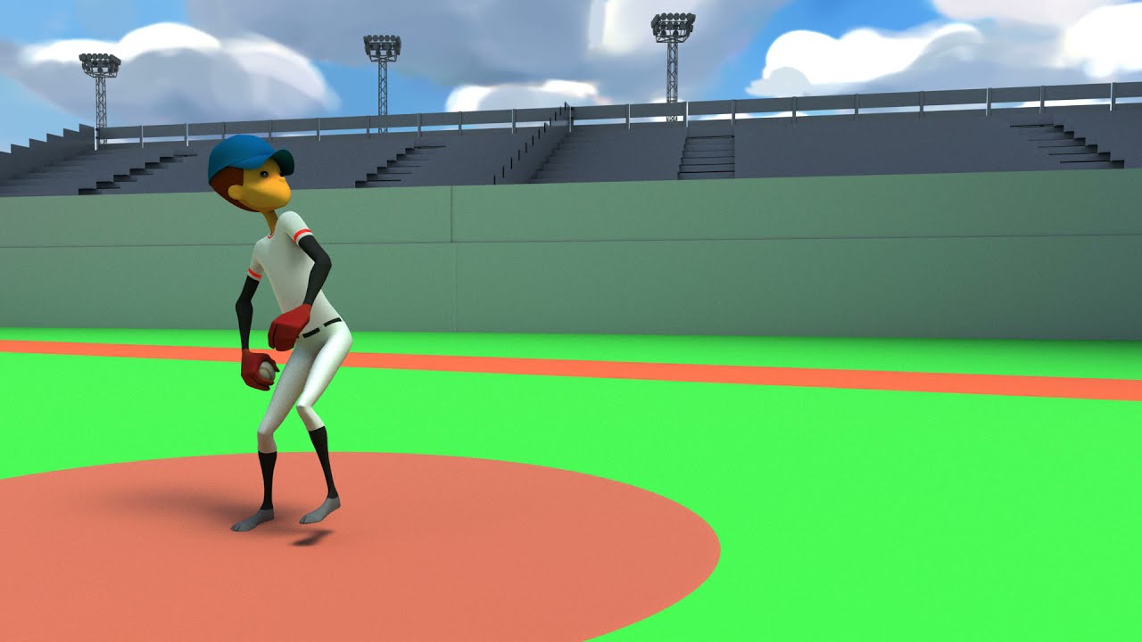Throwing Ball 3D Animation Maya Tutorial - video 3
