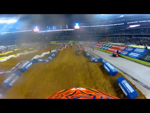 GoPro HD: AJ Catanzaro LCQ 2012 Monster Energy Supercross Arlington