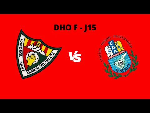 HANDBOL SANT QUIRZE - BALONMANO SANTA CRUZ DE TENERIFE