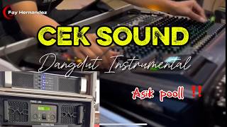 Download lagu CEK SOUND DANGDUT KALEM BASS GLERR CLARITY TERBARU COCOK UNTUK CEK SOUND HAJATAN mp3