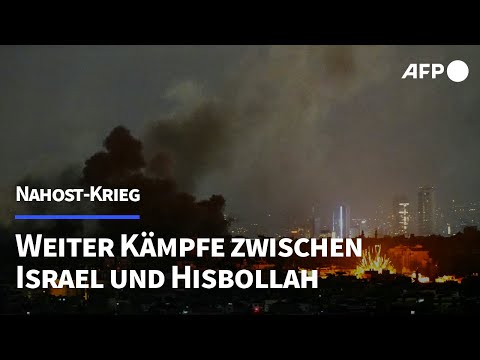 Nahost: Anhaltende Kämpfe zwischen Israel und Hisbollah | AFP