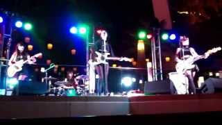 Dum Dum Girls - "Under These Hands", live from the Boulevard Pool, Las Vegas
