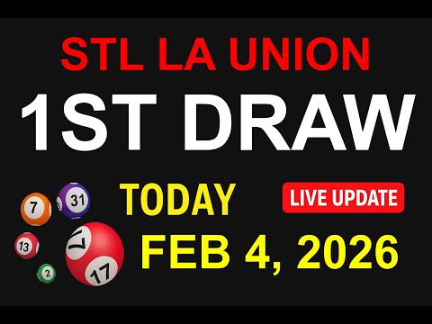 STL LA UNION 1ST DRAW - FEB 4, 2026 Results (LIVE UPDATE)