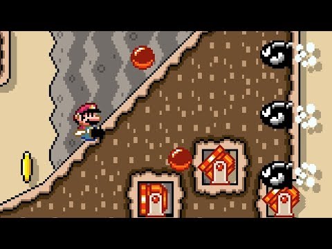 Super Mario Maker 2 🔧 Cannon Cross Canyon 🔧 by Polyhex