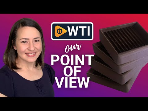 CasterMaster Non Slip Furniture Pads- 2x2 Square Rubber Anti Skid Caster Cups - WTI product video review